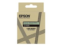 Epson LabelWorks LK-4GAS - Grau auf Grn - Rolle (1,2 cm x 8 m) 1 Kassette(n) Hngebox - Bandkassette
