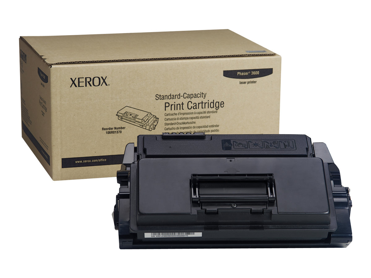 Xerox - Schwarz - Original - Tonerpatrone - fr Phaser 3600/YDN, 3600B, 3600DN, 3600EDN, 3600N