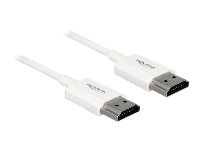 Delock High Speed HDMI with Ethernet - HDMI-Kabel mit Ethernet - HDMI mnnlich zu HDMI mnnlich - 4.5 m - Dreifachisolierung - w