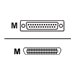 Lexmark - Parallelkabel - DB-25 (M) zu Centronics 36-Polig (M) - 3 m - fr Lexmark CX522, CX622, CX625, M3350, MS531, MS631, MS6