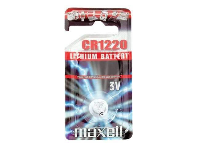 Maxell - Batterie CR1220 - Li