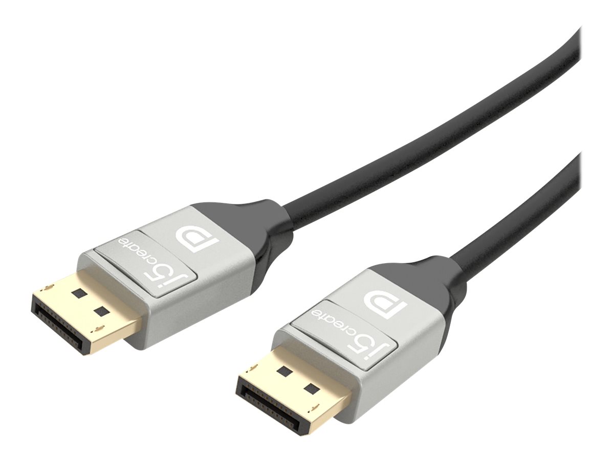 j5create JDC42 - DisplayPort-Kabel - DisplayPort (M) eingerastet zu DisplayPort (M) eingerastet - DisplayPort 1.4 - 1.8 m - 4Kx2