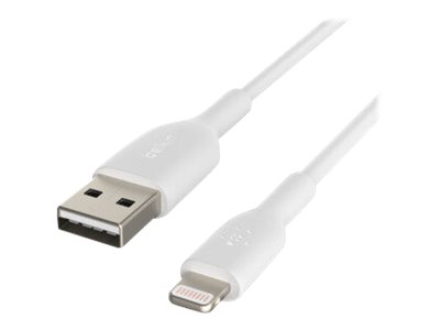 Belkin BOOST CHARGE - Lightning-Kabel - Lightning männlich zu USB männlich - 2 m - weiss - für Apple 10.5-inch iPad Pro; 12.9-in