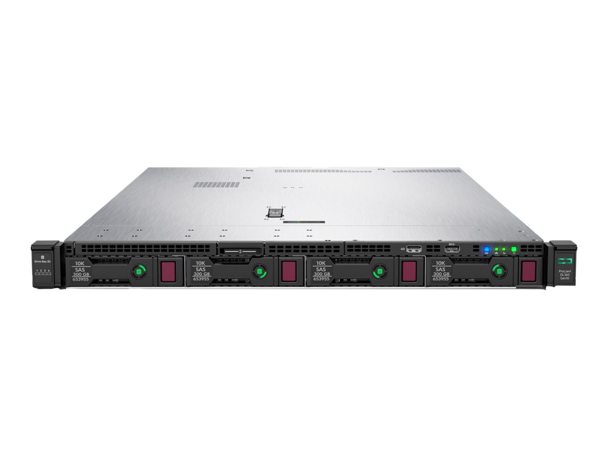 HPE ProLiant DL360 Gen10 Low - Server - Rack-Montage - 1U - zweiweg - 1 x Xeon Bronze 3104 / 1.7 GHz