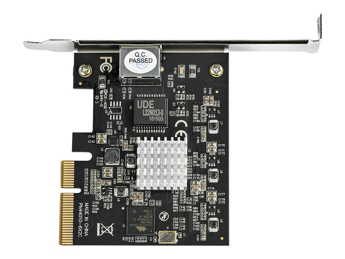 StarTech.com 5G PCIe Netzwerk Karte - NBASE-T & 5GBASE-T 2.5BASE-T PCI Express NIC Adapter - 5GbE/2.5GbE/1GbE Multi GbE Workstat