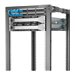 StarTech.com 19-Zoll Serverschrank - 18HE Laborgestell - Tiefenverstellbar 56 bis 102 cm, Tragfhigkeit 544kg - Dell PowerEdge H