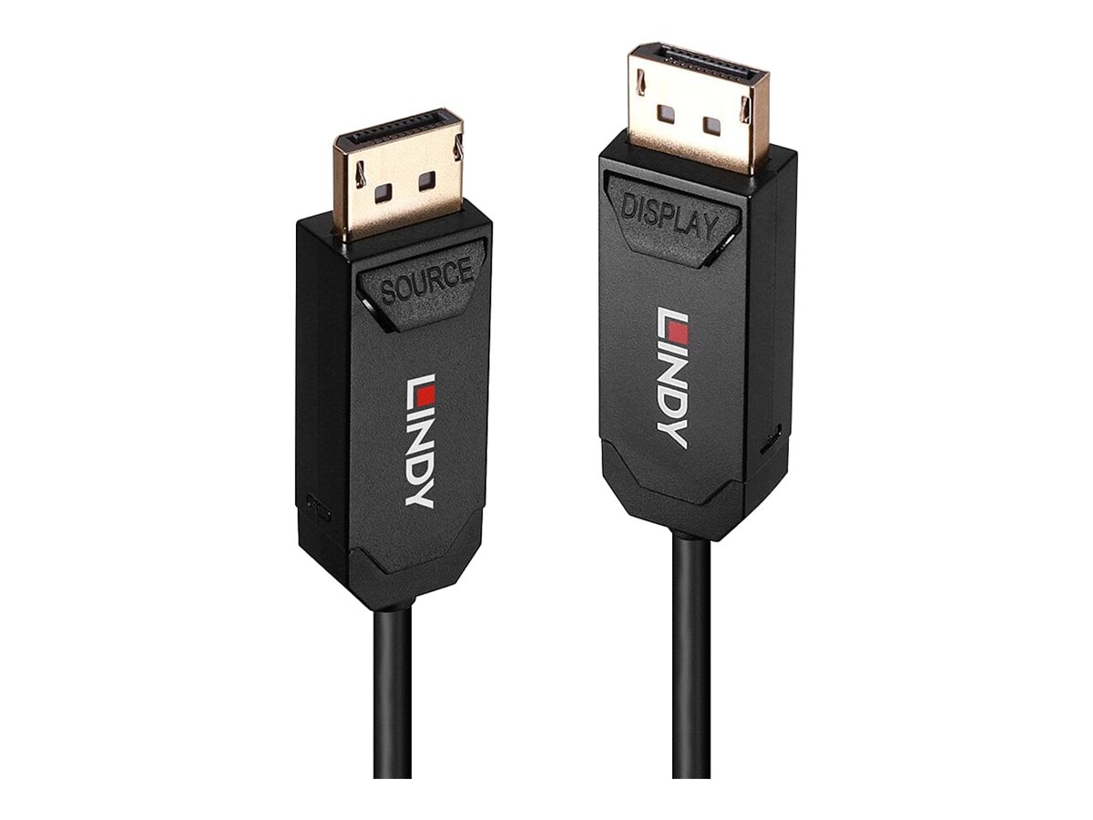 Lindy - DisplayPort-Kabel - DisplayPort (M) zu DisplayPort (M) - DisplayPort 2.0 - 20 m - untersttzt 8K 60 Hz (7680 x 4320), UH