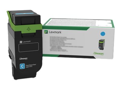 Lexmark - Cyan - original - Box - Tonerpatrone LCCP, LRP - für Lexmark CS632dwe, CX635adwe