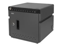 DIGITUS DN-45004 - Schrankeinheit - fr 10 Notebooks/Tablets - UV-Reiniger, USB-C, Mobilgert, Ladefunktion - verriegelbar - ABS