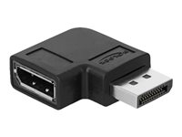 Delock - DisplayPort-Adapter - DisplayPort (M) nach rechts abgewinkelt zu DisplayPort (W) - DisplayPort 1.4 - 3.3 V - untersttz