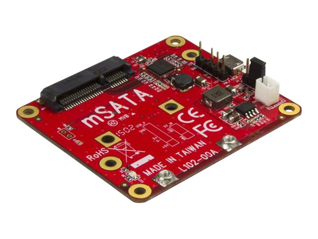 StarTech.com USB auf mSATA Konverter für Raspberry Pi und Entwicklungsboard - USB zu mini SATA Adapter für Raspberry Pi - Speich