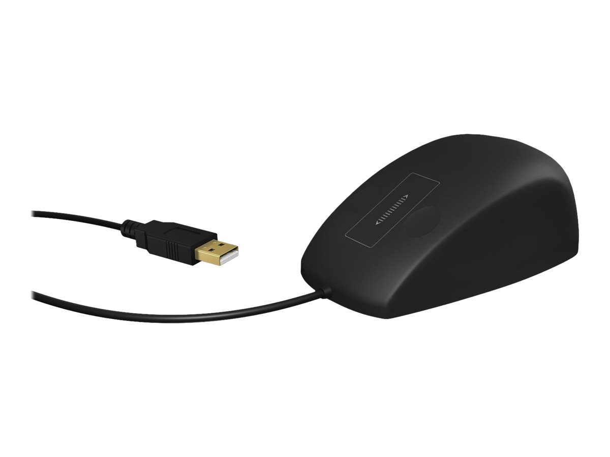 KeySonic KSM-5030M-B - Maus - kabelgebunden - USB - Schwarz