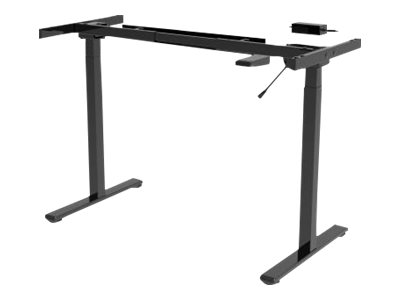 DIGITUS - Sitz-Steh-Tischgestell - elektrische Hhenverstellung - Schwarz, RAL 9011
