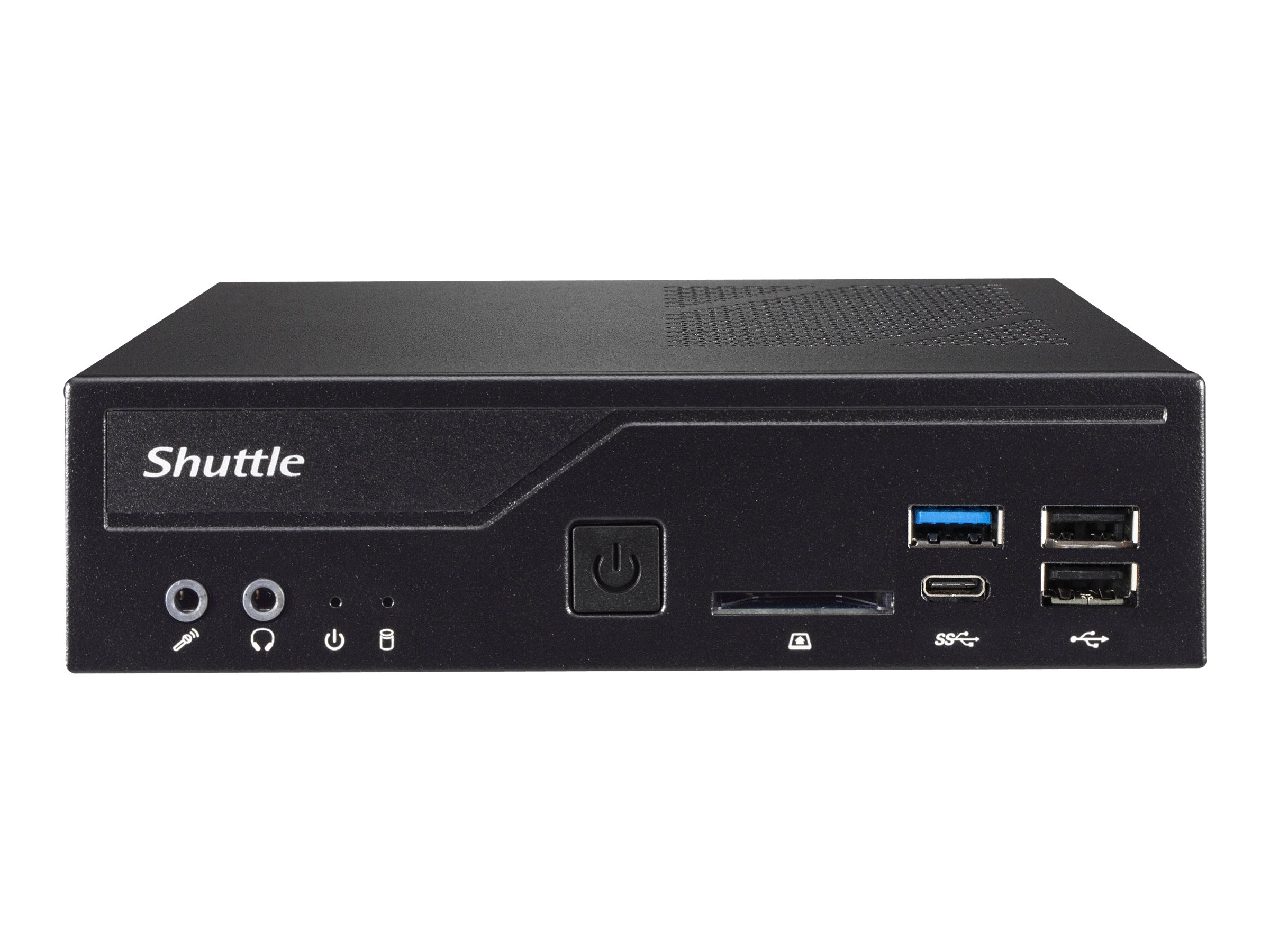Shuttle XPC DH410S - Barebone - Slim-PC - LGA1200-Sockel - Intel H410 - keine CPU
