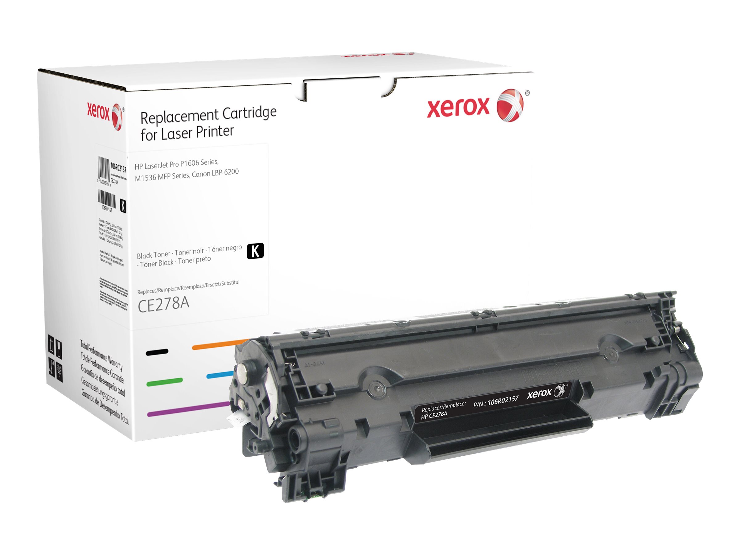 Xerox - Schwarz - kompatibel - Tonerpatrone (Alternative zu: HP 78A) - fr HP LaserJet Pro M1536dnf, P1566, P1606DN
