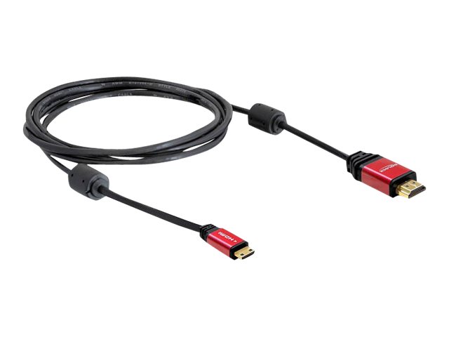 Delock - HDMI-Kabel - HDMI mnnlich zu 19 pin mini HDMI Type C mnnlich - 5 m