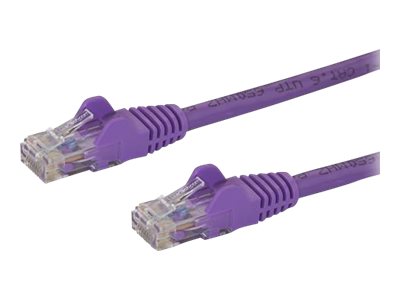 StarTech.com 1m Cat6 Snagless RJ45 Ethernet Netzwerkkabel - Lila - 1m Cat 6 UTP Kabel - Netzwerkkabel - RJ-45 (M) zu RJ-45 (M) -