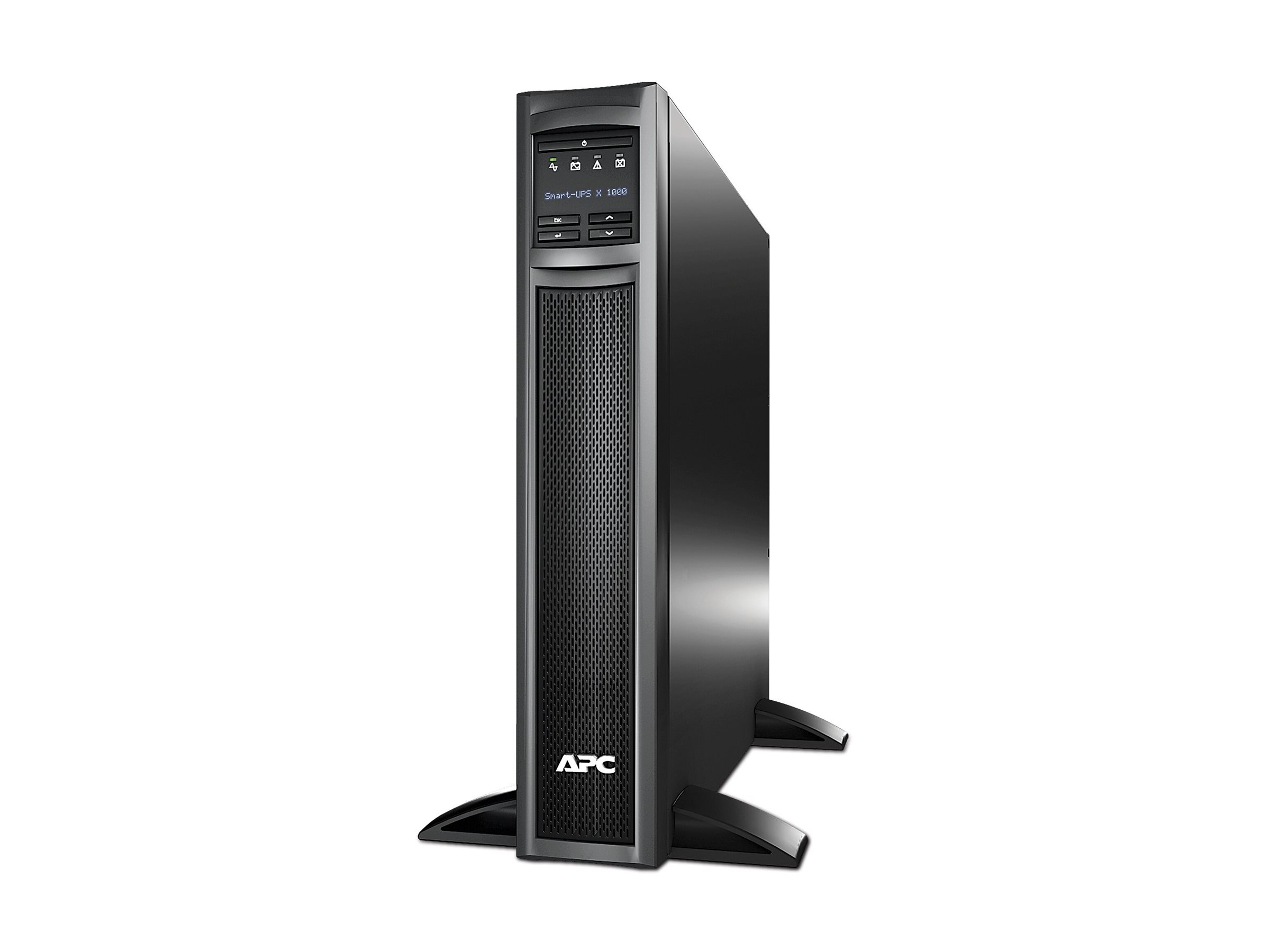 APC Smart-UPS X 1000 Rack/Tower LCD - USV (Rack - einbaufhig) - Wechselstrom 230 V - 800 Watt - 1000 VA