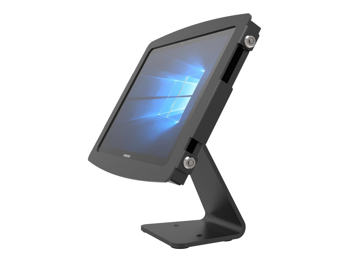 Compulocks Space 360 Surface Pro 7 / Galaxy TabPro S Counter Top Kiosk Black - Aufstellung - fr Tablett - verriegelbar - Stahl,