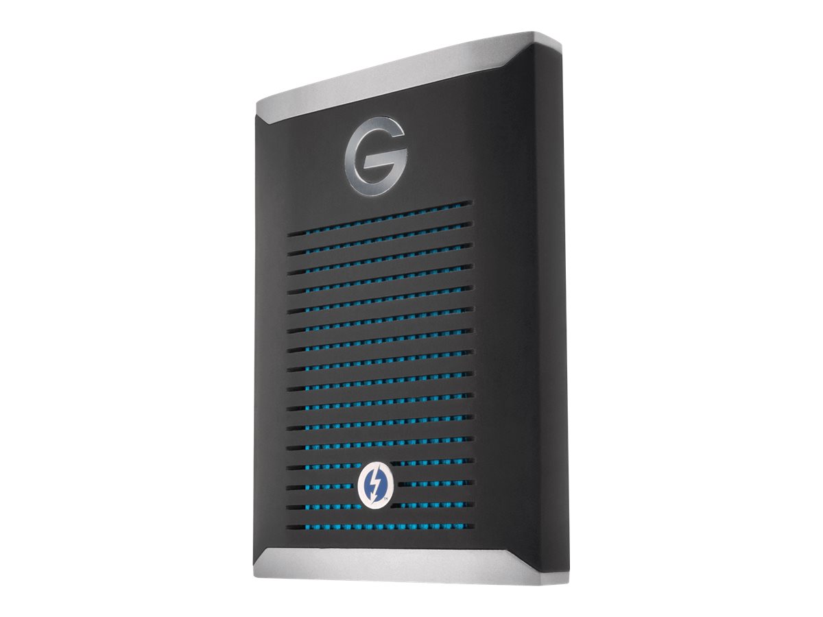 G-Technology G-DRIVE Mobile Pro GDMOPTB3WB10001DBB - Festplatte - 1 TB - extern (tragbar) - Thunderbolt 3 - Schwarz