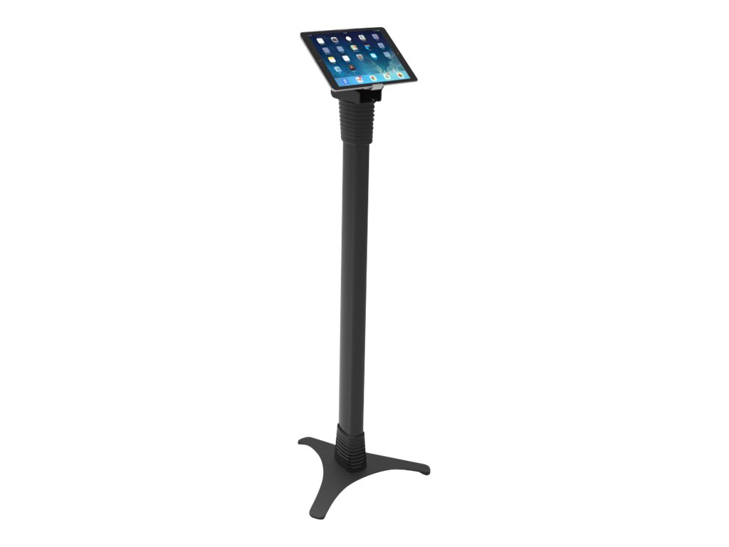 Compulocks Universal Tablet Cling Portable Floor Stand - Aufstellung - für Tablett - verriegelbar - hochwertiges Aluminium - Sch