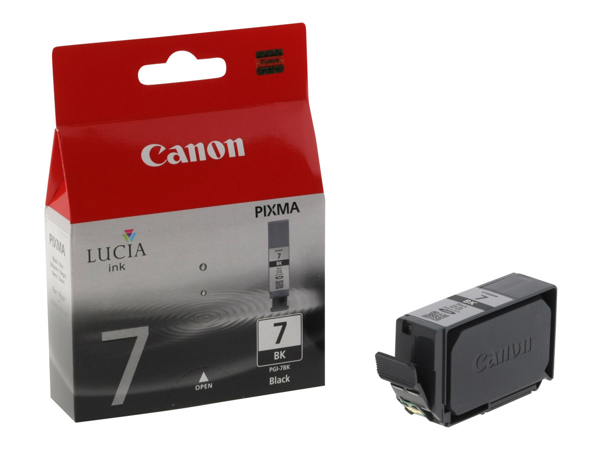 Canon PGI-7BK - 25 ml - Schwarz - Original - Tintenbehlter - fr PIXMA iX7000, MX7600