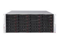 Supermicro SuperStorage Server 6048R-E1CR24L - Server - Rack-Montage - 4U - zweiweg - keine CPU
