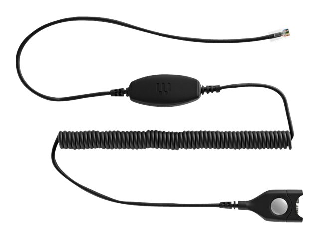 EPOS CHS 24 - Headset-Kabel - EasyDisconnect zu RJ-9 männlich - Bereich mit Spiralwicklung