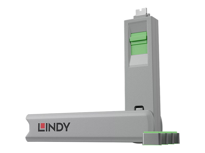 Lindy - Schloss fr USB-C-Port - grn