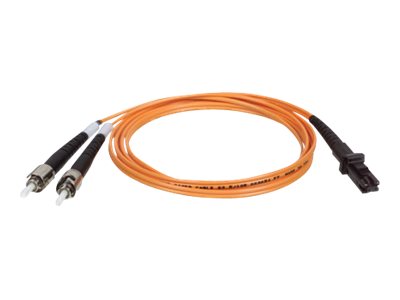 Eaton Tripp Lite Series Duplex Multimode 62.5/125 Fiber Patch Cable (MTRJ/ST), 8M (26 ft.) - Patch-Kabel - ST multi-mode (M) zu 