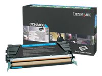 Lexmark - Cyan - Original - Tonerpatrone LCCP, LRP - fr Lexmark C734, C736, X734, X736, X738
