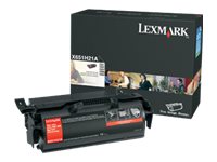 Lexmark - Hohe Ergiebigkeit - Schwarz - Original - Tonerpatrone LCCP - fr Lexmark X651, X652, X654, X656, X658