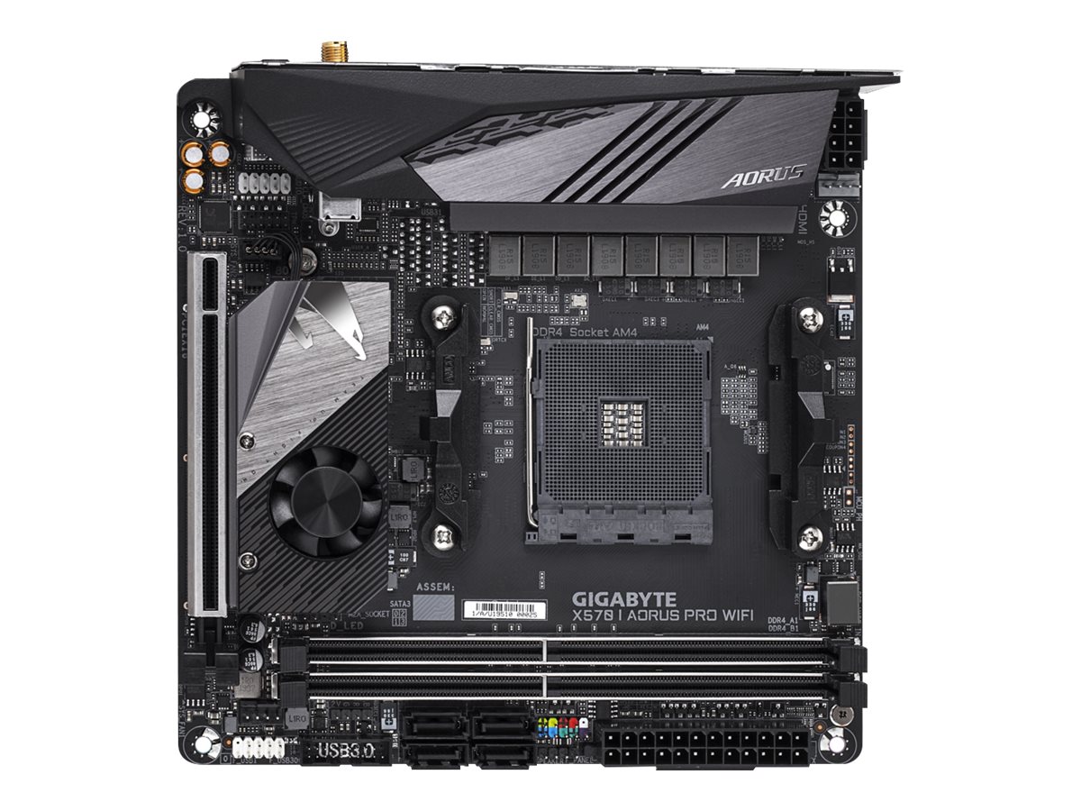 Gigabyte X570 I AORUS PRO WIFI - 1.0 - Motherboard - Mini-ITX - Socket AM4 - AMD X570 Chipsatz