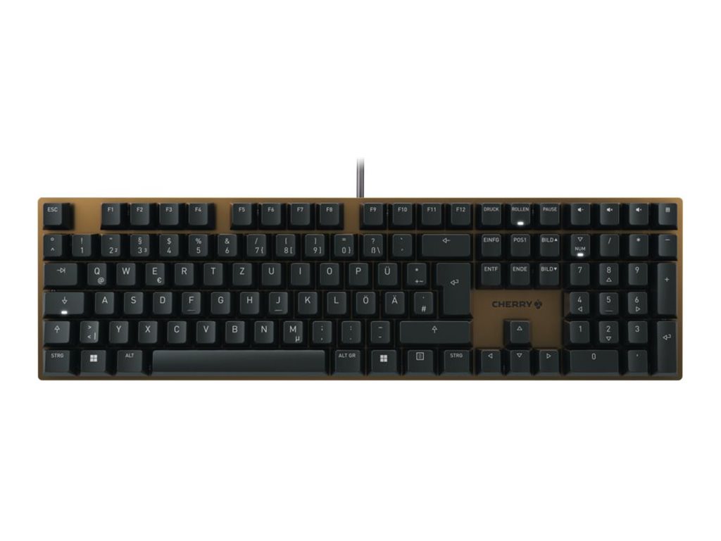 CHERRY KC 200 MX - Tastatur - USB - QWERTZ - Deutsch - Tastenschalter: CHERRY MX2A Brown