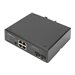 DIGITUS DN-651109 - Switch - unmanaged - 4 x 10/100/1000 (PoE+) + 2 x Gigabit SFP (Uplink) - an DIN-Schiene montierbar - PoE+