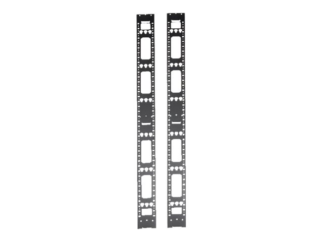 Tripp Lite 42U Rack Enclosure Server Cabinet Vertical Cable Management Bars - Kabelfhrungsplatte fr Schaltschrank (Packung mit