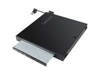 Lenovo Tiny IV DVD Burner Kit - Laufwerk - DVD-Writer - USB - extern - fr ThinkCentre M70q Gen 2; M75q Gen 2; M75t Gen 2; M90; 