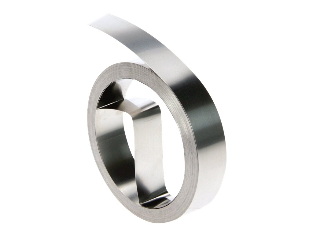 Dymo - Rostfreier Stahl - nicht klebend - Silber - Rolle (1,27 cm x 6,4 m) 1 Rolle(n) Band
