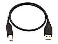 V7 - USB-Kabel - USB (M) zu USB Typ B (M) - USB 2.0 - 50 cm