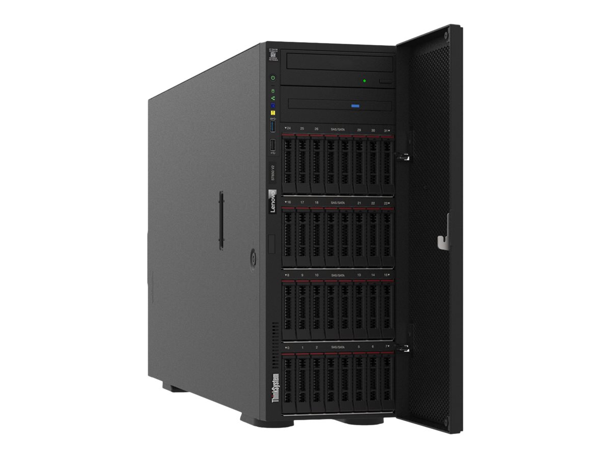 Lenovo ThinkSystem ST650 V2 7Z74 - Server - Tower - 4U - zweiweg - 1 x Xeon Silver 4310 / 2.1 GHz