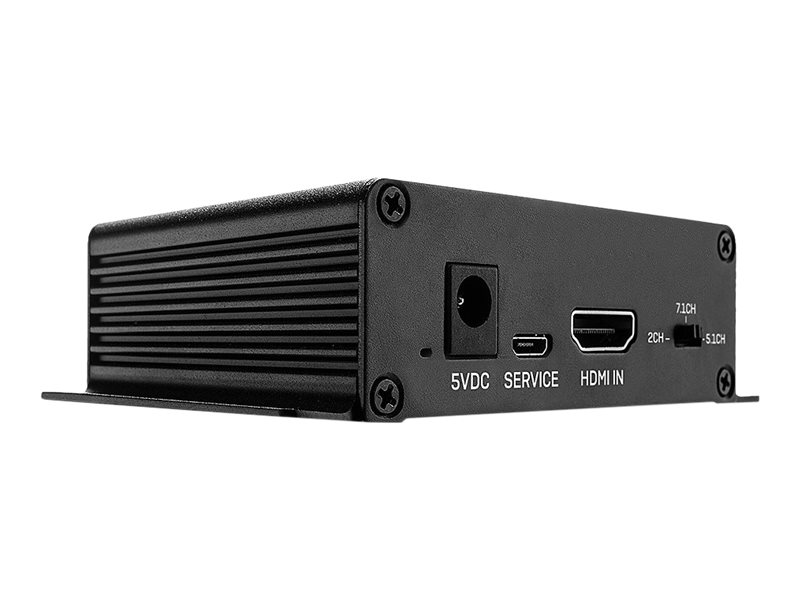 Lindy 18G - HDMI-Audiosignal-Extractor - Schwarz