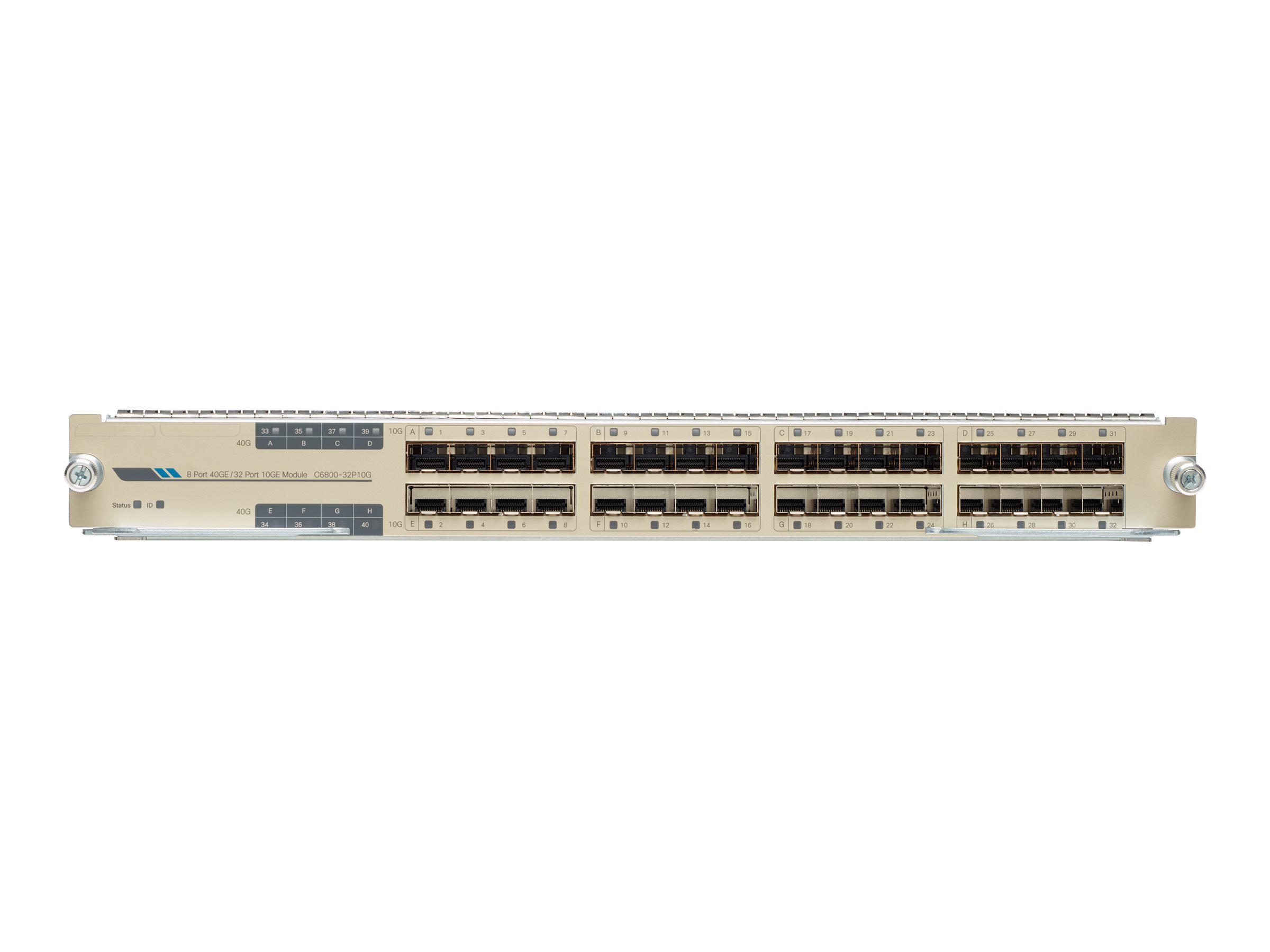 Cisco Catalyst 6800 Series 10 Gigabit Ethernet Fiber Module with dual DFC4 - Erweiterungsmodul - 10 Gigabit SFP+ x 32 - fr Cata
