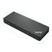 Lenovo ThinkPad Universal Thunderbolt 4 Smart Dock - Dockingstation - Thunderbolt 4 - HDMI, 2 x DP, Thunderbolt - 1GbE - 135 Wat