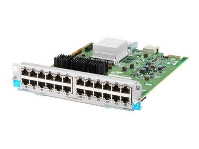 HPE - Erweiterungsmodul - Gigabit Ethernet x 24 - für HPE Aruba 5406R, 5406R 16, 5406R 44, 5406R 8-port, 5406R zl2, 5412R, 5412R