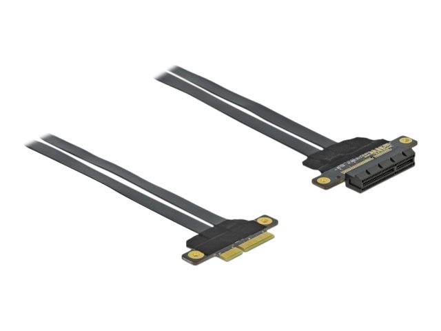 DeLOCK PCI Express x4 to x4 with flexible cable - Riser Card