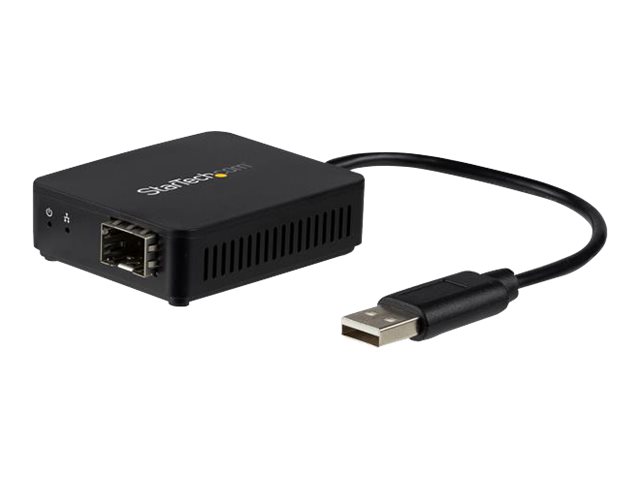 StarTech.com USB 2.0 auf LWL Konverter - Offener SFP - USB 2.0 100Mbit/s Ethernet Netzwerk Adapter - Windows / Mac / Linux - SFP