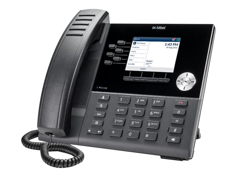 Mitel 6920w IP Phone - VoIP-Telefon - SIP, MiNet - 18 Leitungen