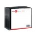 Primeon - Flaches Jewel-Case fr CD/DVD-Aufbewahrung - Kapazitt: 1 CD/DVD (Packung mit 10)