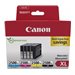 Canon PGI-2500XL BK/C/M/Y Multipack - 4er-Pack - XL - Schwarz, Gelb, Cyan, Magenta - original - Tintenbehlter