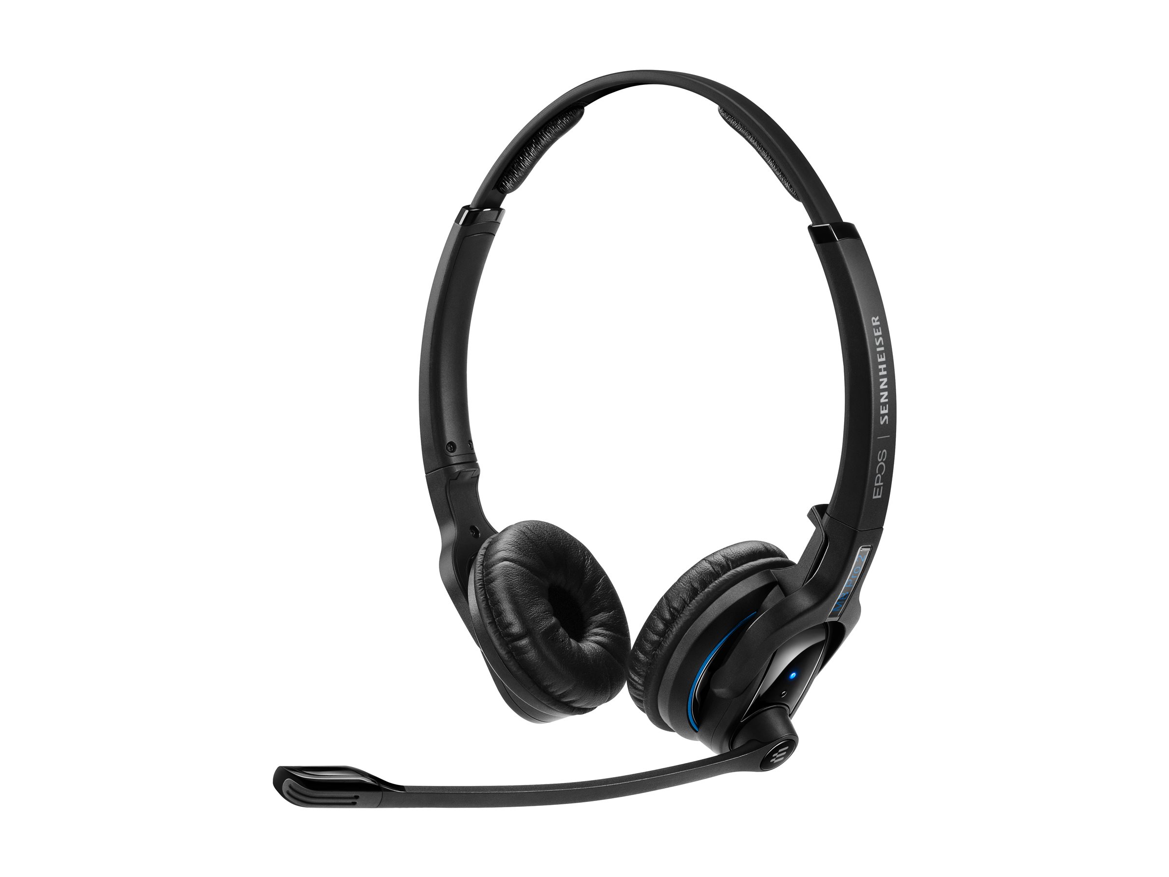 EPOS IMPACT MB Pro 2 - Headset - On-Ear - Bluetooth - kabellos - schwarz mit blauem Ring